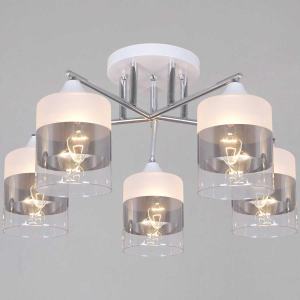 Потолочная люстра Reluce 06916-0.3-05 WH+CR