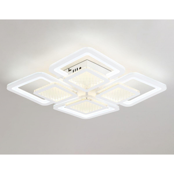 Потолочная светодиодная люстра Ambrella light Acrylica Original FA4283 Потолочная светодиодная люстра Ambrella light Acrylica Original FA4283