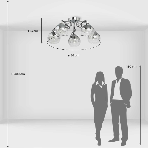 Потолочная люстра De City Вита 220013705