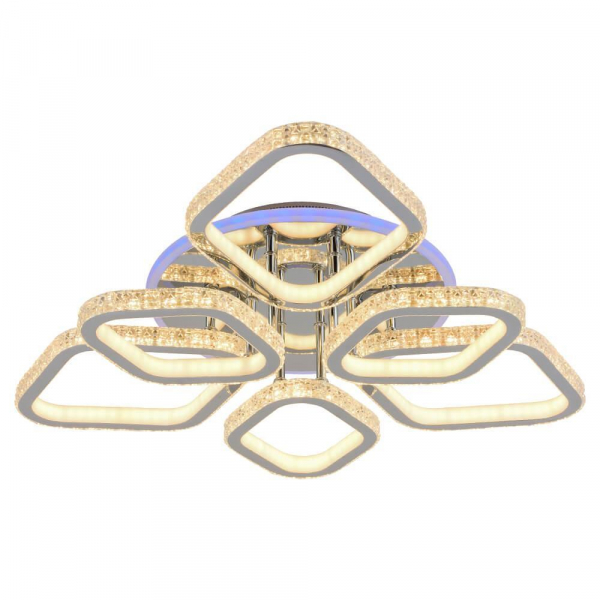 Потолочная светодиодная люстра Profit Light 8044/3+3 CHR Потолочная светодиодная люстра Profit Light 8044/3+3 CHR