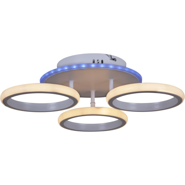 Потолочная светодиодная люстра Reluce 05855-0.3-03 WH (RGB) Потолочная светодиодная люстра Reluce 05855-0.3-03 WH (RGB)