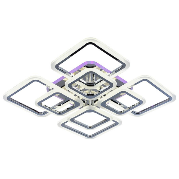 Потолочная светодиодная люстра Profit Light 8075/4+4 CHR Потолочная светодиодная люстра Profit Light 8075/4+4 CHR