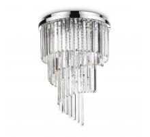 Потолочная люстра Ideal Lux Carlton PL12 Cromo 168937