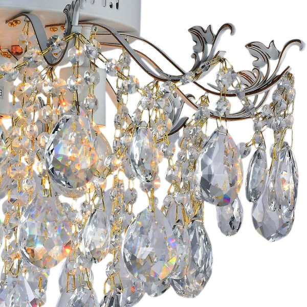 Потолочная люстра Reluce 04037-0.3-06 WH+GOLD PN Потолочная люстра Reluce 04037-0.3-06 WH+GOLD PN
