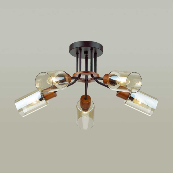 Потолочная люстра Lumion County Fern 4492/5C Потолочная люстра Lumion County Fern 4492/5C