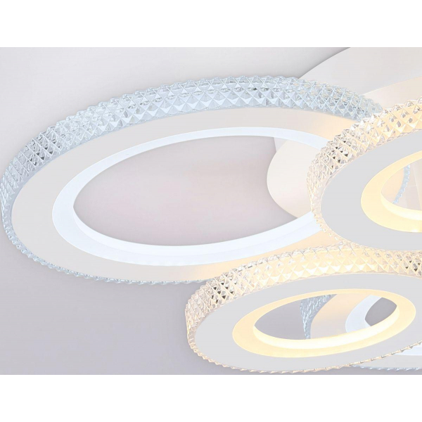 Потолочная светодиодная люстра Ambrella light Acrylica Original FA8872 Потолочная светодиодная люстра Ambrella light Acrylica Original FA8872
