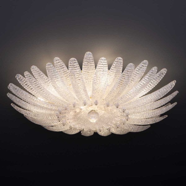 Потолочная люстра Eurosvet Flowers (Умный дом) 101015/10 латунь Smart a072174