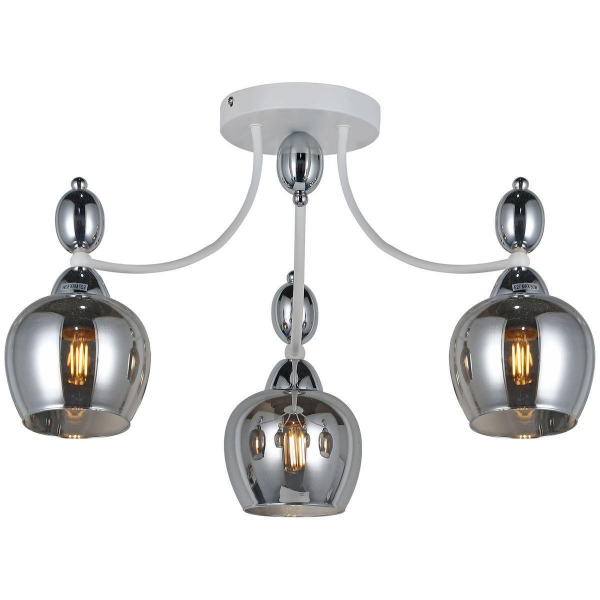 Потолочная люстра Illumico IL8258-3COU-79 WH CR Потолочная люстра Illumico IL8258-3COU-79 WH CR