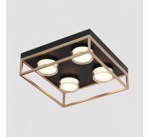 Потолочная светодиодная люстра iLedex Link 4778-37x37 MBK+SGD