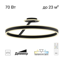 Потолочная светодиодная люстра Citilux Дуэт CL719761