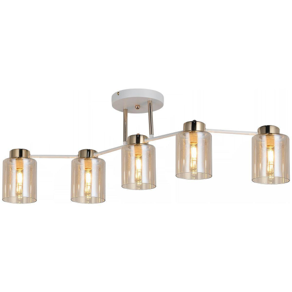 Потолочная люстра Illumico IL6111-5COU-79 WH GD Потолочная люстра Illumico IL6111-5COU-79 WH GD