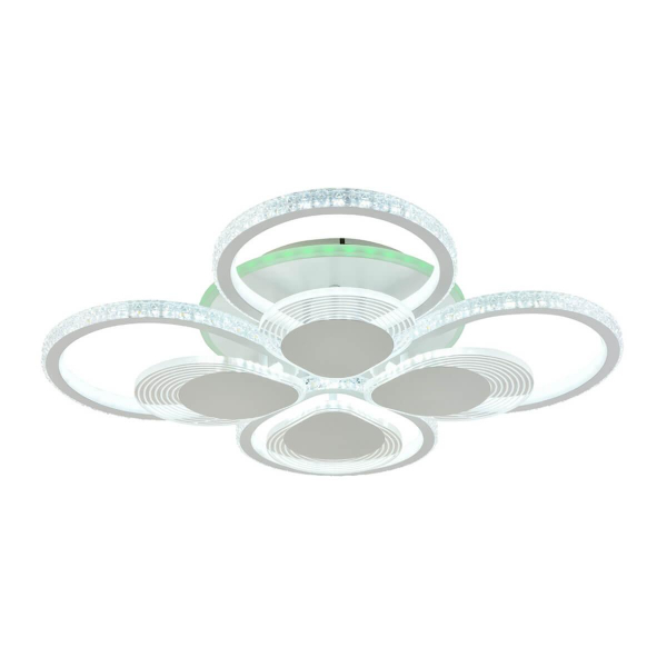 Потолочная светодиодная люстра Profit Light 5891/4+4B WHT Потолочная светодиодная люстра Profit Light 5891/4+4B WHT