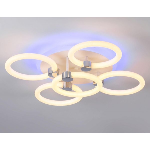 Потолочная светодиодная люстра Ambrella light Acrylica Original FA3841 Потолочная светодиодная люстра Ambrella light Acrylica Original FA3841