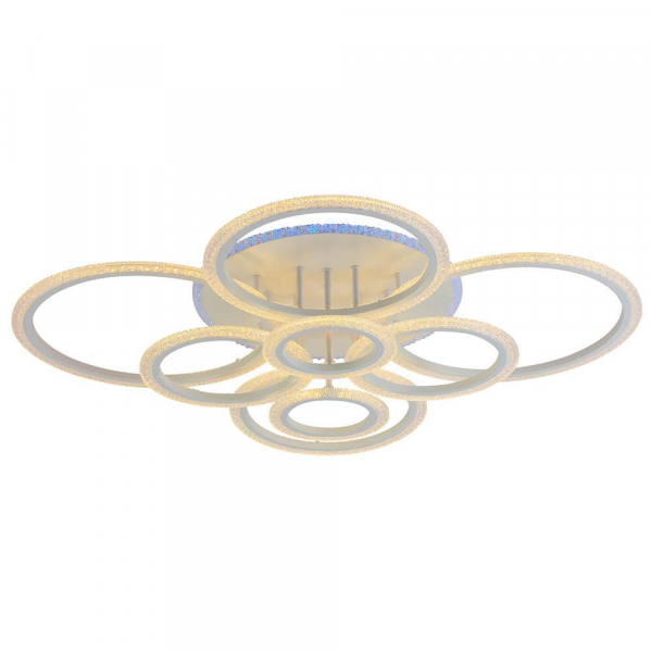 Потолочная светодиодная люстра Profit Light 8086/8 WHT Потолочная светодиодная люстра Profit Light 8086/8 WHT