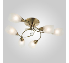 Подвесная люстра Eurosvet 2275/6 античная бронза