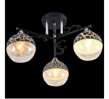 Потолочная люстра Reluce 01277-0.3-03B BK+CR