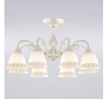 Потолочная люстра Eurosvet Campina 60107/8 белый с золотом