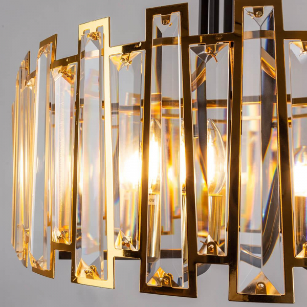 Потолочная люстра Arte Lamp Amber A1028PL-6BK Потолочная люстра Arte Lamp Amber A1028PL-6BK