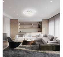 Потолочная светодиодная люстра Escada Alunit 10296/6LED BL