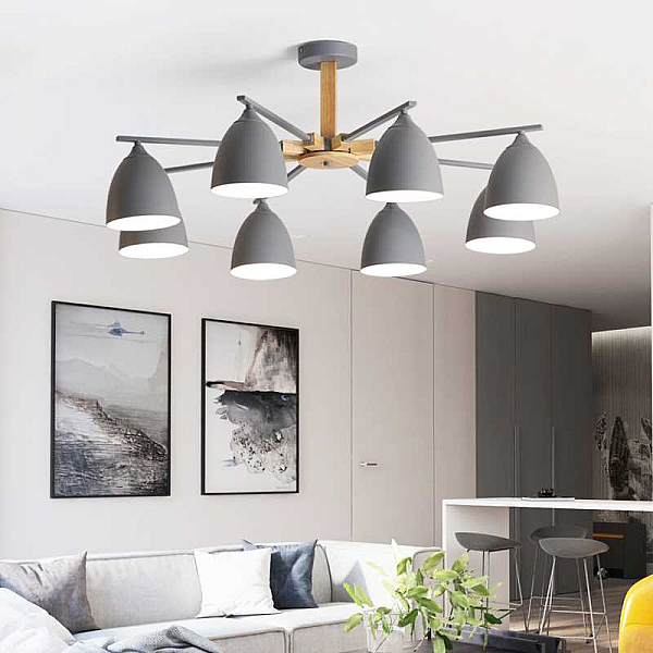 Потолочная люстра Imperium Loft Noa 8 Mint 183468-26