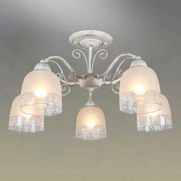 Потолочная люстра Omnilux Ferraro OML-54907-05 Потолочная люстра Omnilux Ferraro OML-54907-05