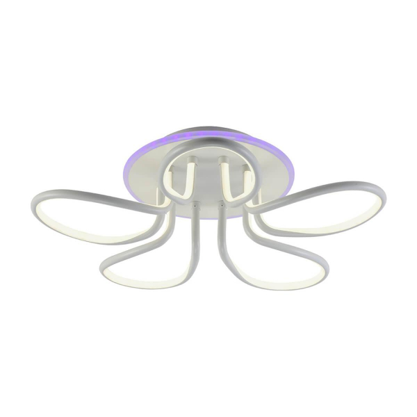 Потолочная светодиодная люстра Profit Light 6009/5 WHT Потолочная светодиодная люстра Profit Light 6009/5 WHT
