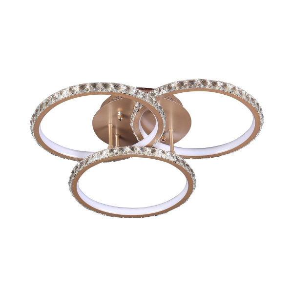 Потолочная светодиодная люстра Gerhort G61312/3GD Потолочная светодиодная люстра Gerhort G61312/3GD