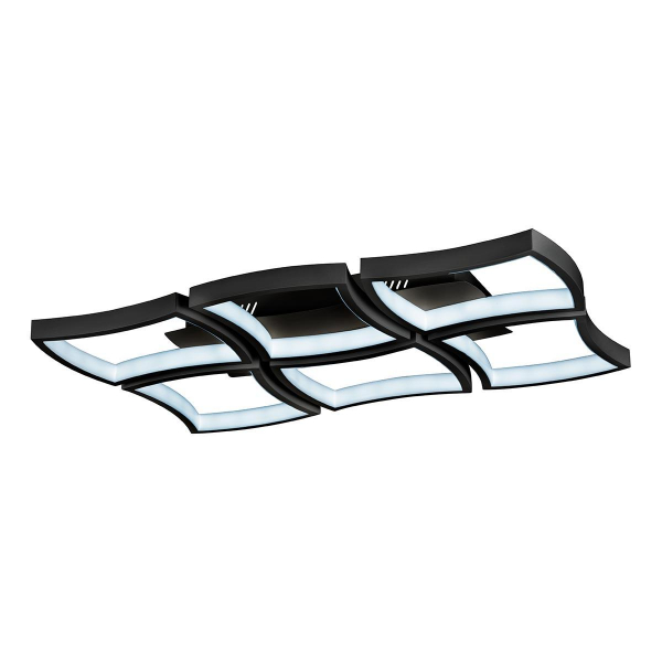 Потолочная светодиодная люстра iLedex Roomy 8196-6-X-T BK Потолочная светодиодная люстра iLedex Roomy 8196-6-X-T BK
