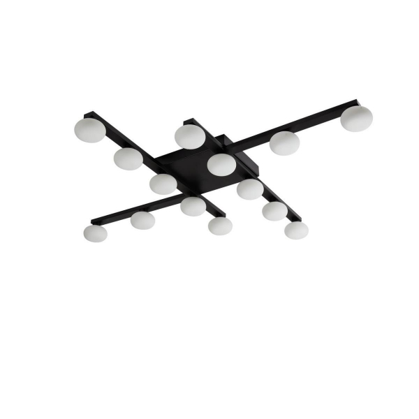 Люстра потолочная Alfa Light F3024-15 BLACK Люстра потолочная Alfa Light F3024-15 BLACK