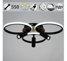 Потолочная светодиодная люстра Reluce 09440-0.3-3+3