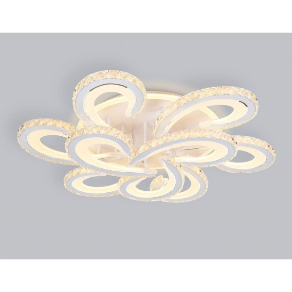 Потолочная светодиодная люстра Ambrella light Acrylica Ice FA1704 Потолочная светодиодная люстра Ambrella light Acrylica Ice FA1704