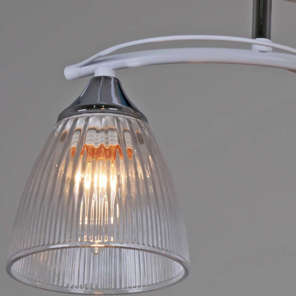 Потолочная люстра Reluce 87360-0.3-04 WH+CR