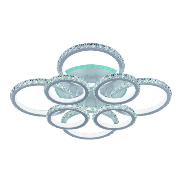 Потолочная светодиодная люстра Profit Light 18052/8 WHT A Потолочная светодиодная люстра Profit Light 18052/8 WHT A