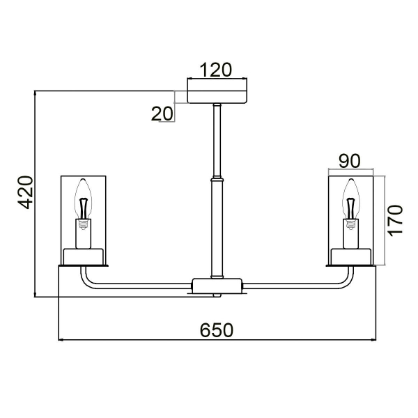 Потолочная люстра Vele Luce Licia VL1923L08 Потолочная люстра Vele Luce Licia VL1923L08