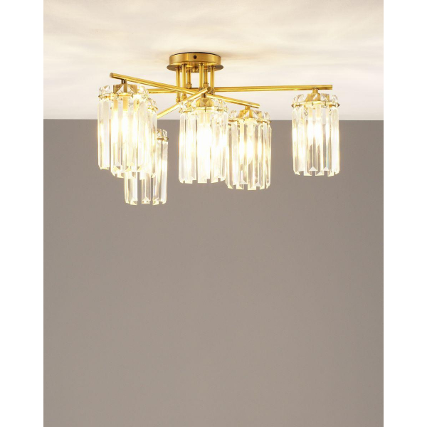 Потолочная люстра Moderli Everly V10751-6C Потолочная люстра Moderli Everly V10751-6C