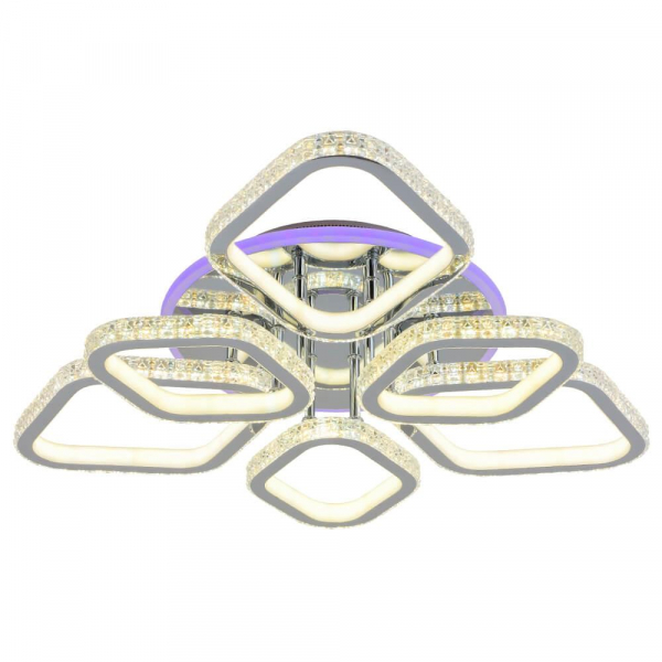 Потолочная светодиодная люстра Profit Light 8044/3+3 CHR Потолочная светодиодная люстра Profit Light 8044/3+3 CHR