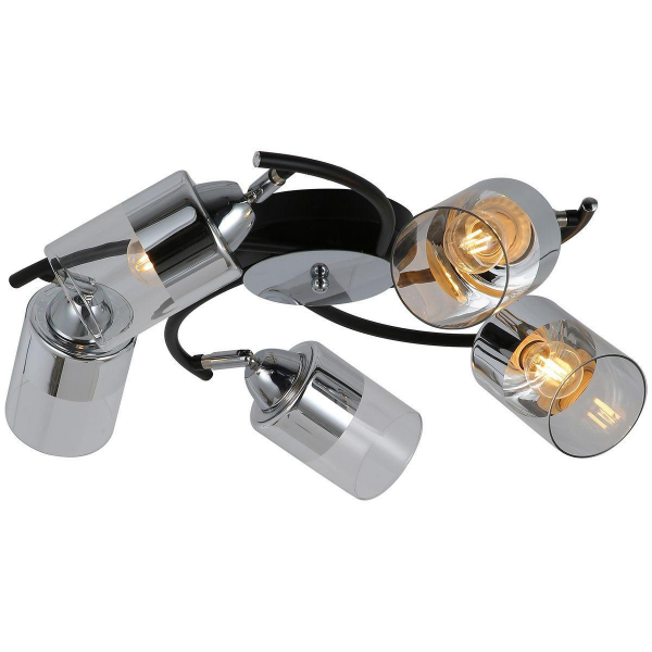 Потолочная люстра Illumico IL8210-5COU-79 BK CR Потолочная люстра Illumico IL8210-5COU-79 BK CR