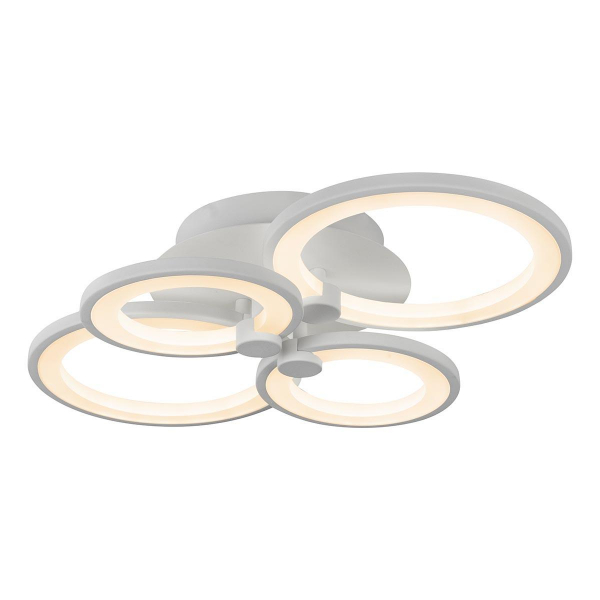 Потолочная светодиодная люстра iLedex Ring A001/4 WH Потолочная светодиодная люстра iLedex Ring A001/4 WH
