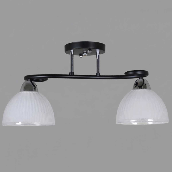 Потолочная люстра Reluce 66360-0.3-02 BK+CR