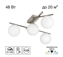 Потолочная светодиодная люстра Citilux Dorsy CL223141