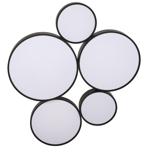 Потолочная светодиодная люстра Loft IT Drum 10218 Black Потолочная светодиодная люстра Loft IT Drum 10218 Black