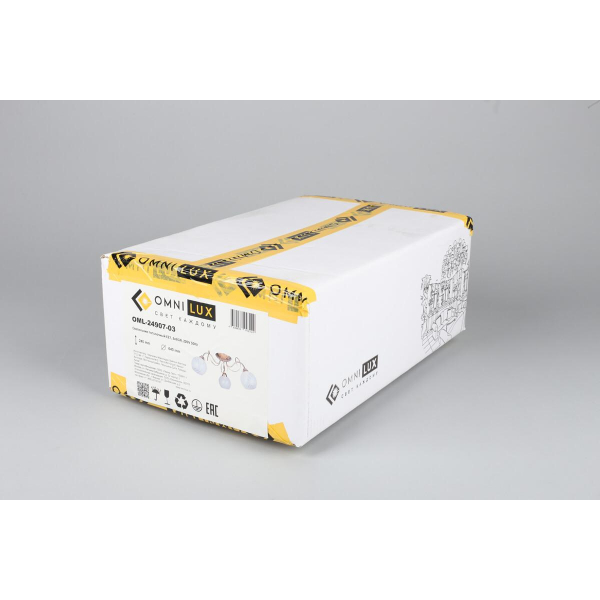 Потолочная люстра Omnilux Grosotto OML-24907-03 Потолочная люстра Omnilux Grosotto OML-24907-03