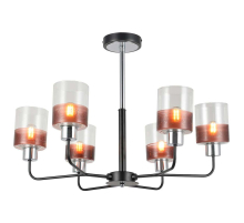 Потолочная люстра IMEX MD.2727-6-S-BK+CH