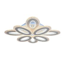 Потолочная светодиодная люстра Profit Light 8080/4+4 WHT