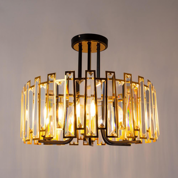 Потолочная люстра Arte Lamp Amber A1028PL-6BK Потолочная люстра Arte Lamp Amber A1028PL-6BK