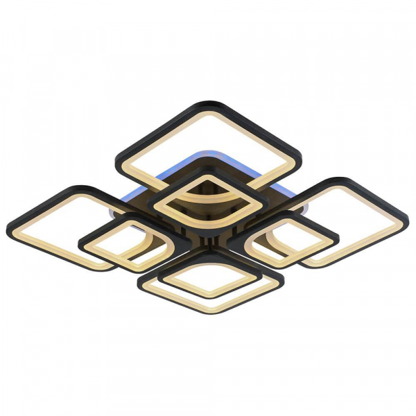 Потолочная светодиодная люстра Profit Light 8057/4+4 GRP Потолочная светодиодная люстра Profit Light 8057/4+4 GRP