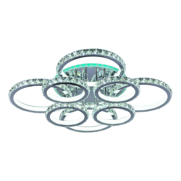 Потолочная светодиодная люстра Profit Light 18052/8 CHR A Потолочная светодиодная люстра Profit Light 18052/8 CHR A