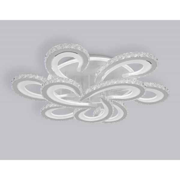 Потолочная светодиодная люстра Ambrella light Acrylica Ice FA1704 Потолочная светодиодная люстра Ambrella light Acrylica Ice FA1704