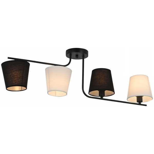 Потолочная люстра Illumico IL8134-4COU-79 BK Потолочная люстра Illumico IL8134-4COU-79 BK