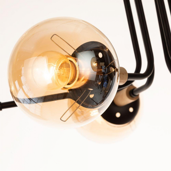 Потолочная люстра Arte Lamp Oxford A2716PL-6BK Потолочная люстра Arte Lamp Oxford A2716PL-6BK